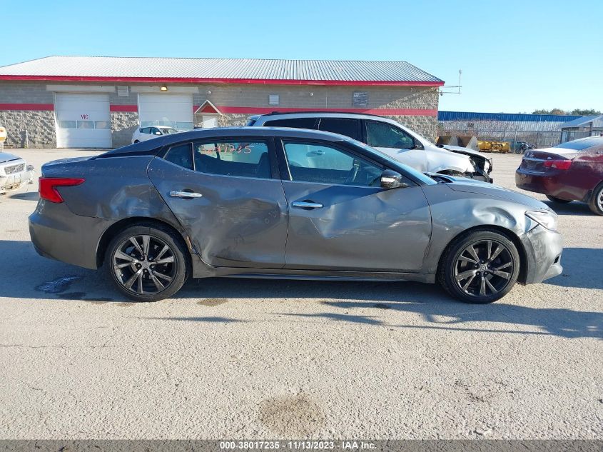 2018 NISSAN MAXIMA 3.5S/SV/SL/SR/PLAT - 1N4AA6AP2JC379105