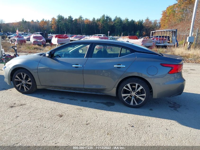 2018 NISSAN MAXIMA 3.5S/SV/SL/SR/PLAT - 1N4AA6AP2JC379105