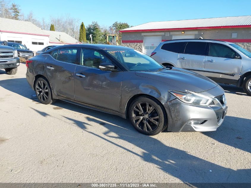 2018 NISSAN MAXIMA 3.5S/SV/SL/SR/PLAT - 1N4AA6AP2JC379105