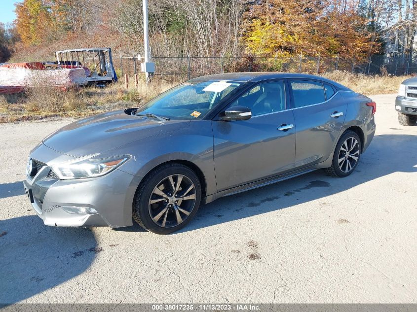 2018 NISSAN MAXIMA 3.5S/SV/SL/SR/PLAT - 1N4AA6AP2JC379105