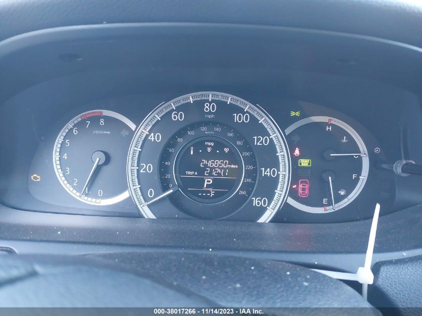 2014 HONDA ACCORD EX - 1HGCR2F76EA126255