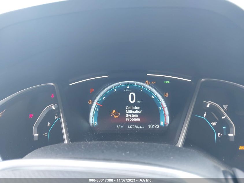 2017 HONDA CIVIC EX - 19XFC2F8XHE219741