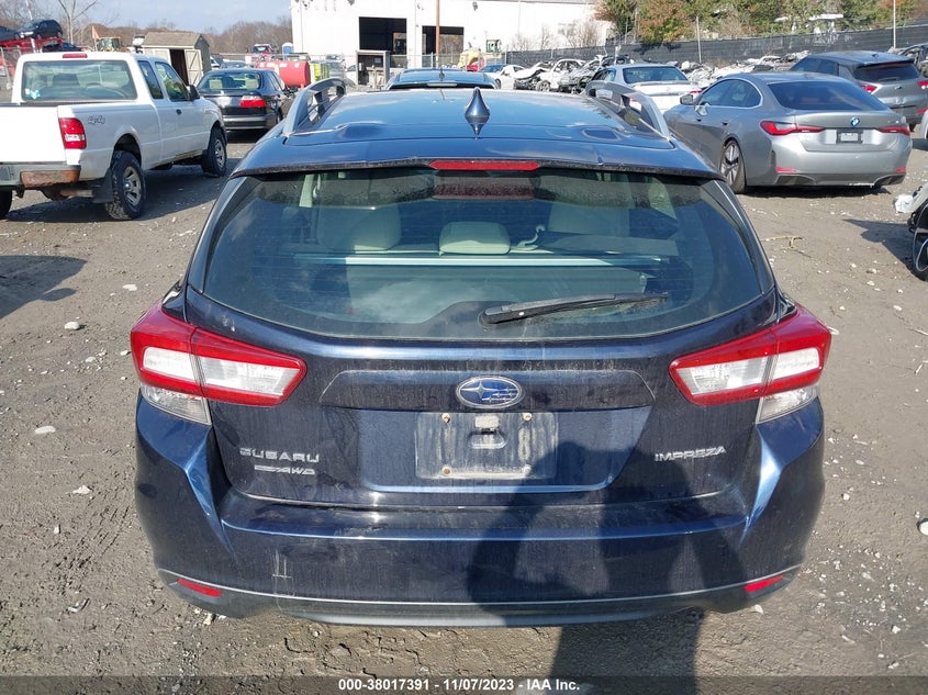 VIN 4S3GTAC69K3723424 2019 SUBARU IMPREZA 2.0I PREMIUM