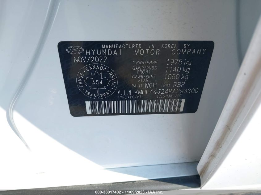 2023 HYUNDAI SONATA SEL PLUS - KMHL44J24PA293300