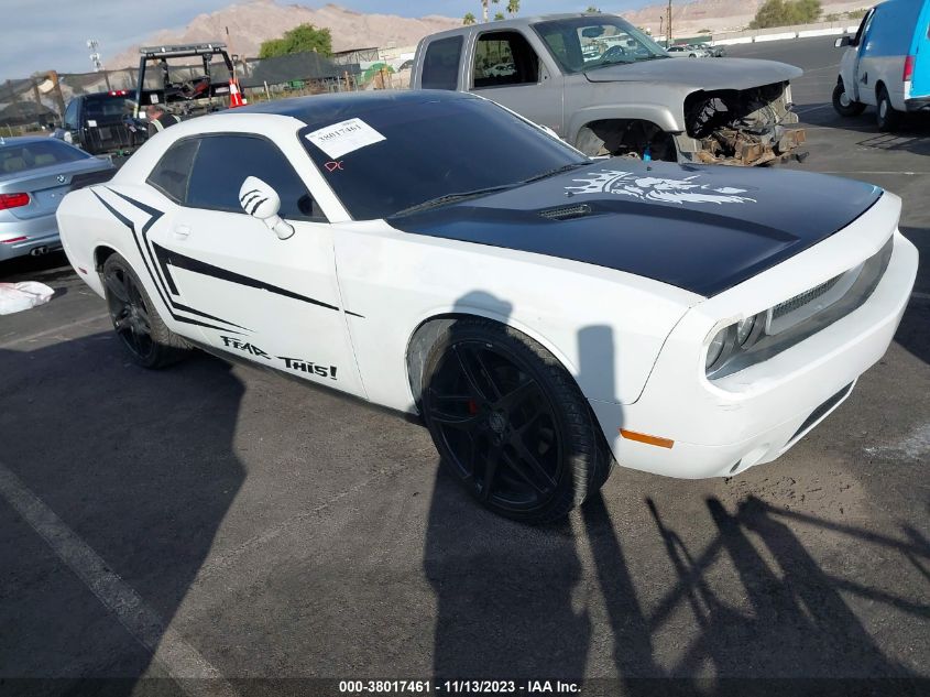2013 DODGE CHALLENGER SXT - 2C3CDYAGXDH649306