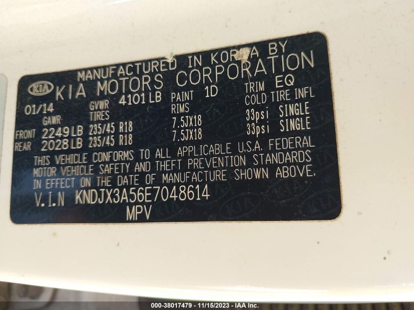 2014 KIA SOUL ! - KNDJX3A56E7048614