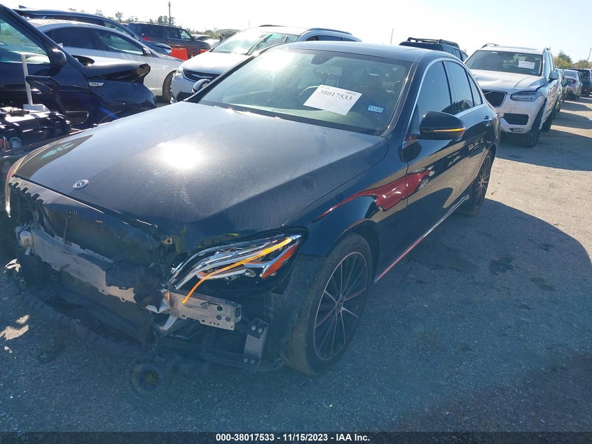 VIN 55SWF8DB4KU318287 2019 MERCEDES-BENZ C-CLASS C 300