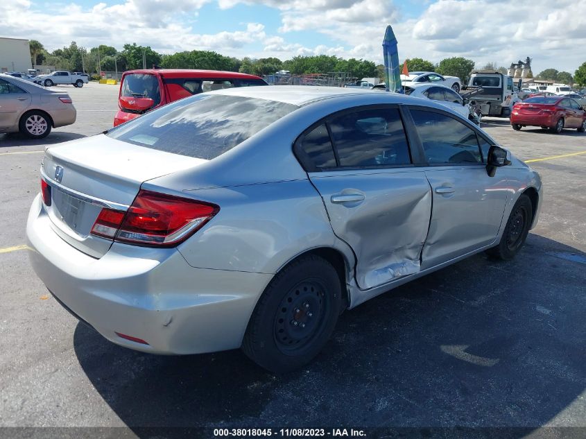 2013 HONDA CIVIC LX - 19XFB2F51DE095541