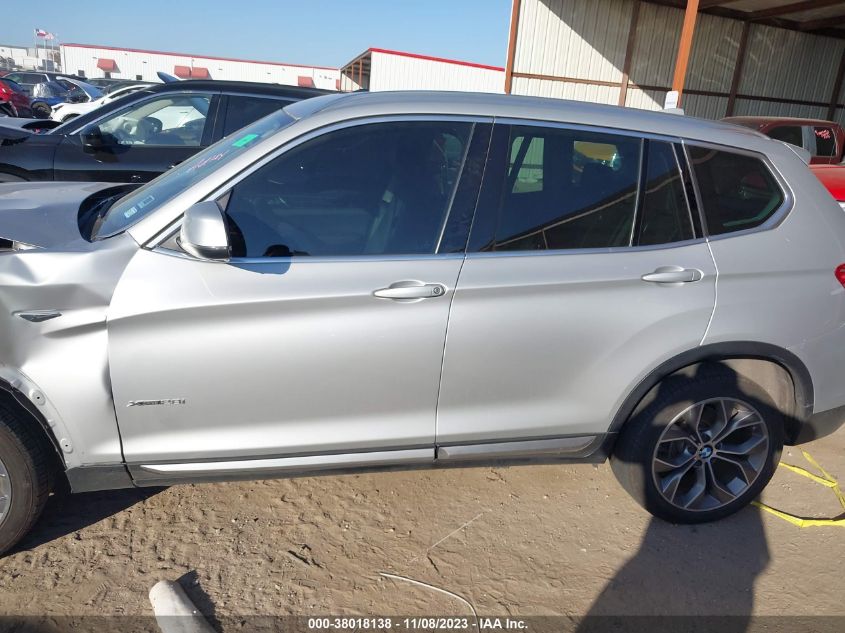 2017 BMW X3 XDRIVE28I - 5UXWX9C56H0T12187