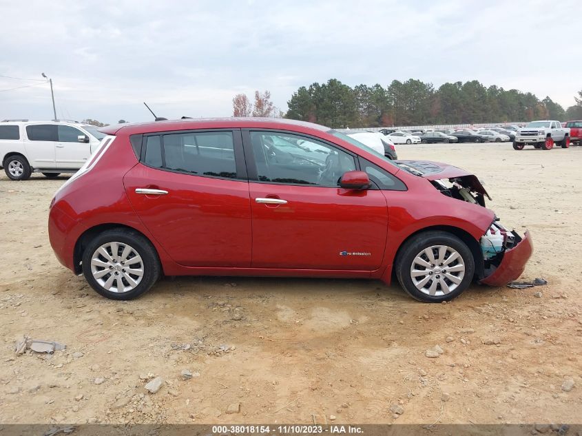 2015 NISSAN LEAF S/SV/SL - 1N4AZ0CP6FC302389