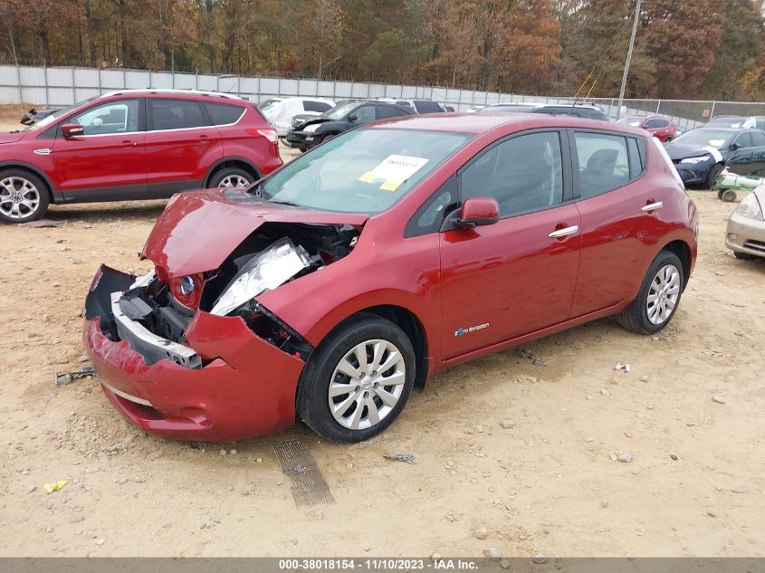 2015 NISSAN LEAF S/SV/SL - 1N4AZ0CP6FC302389