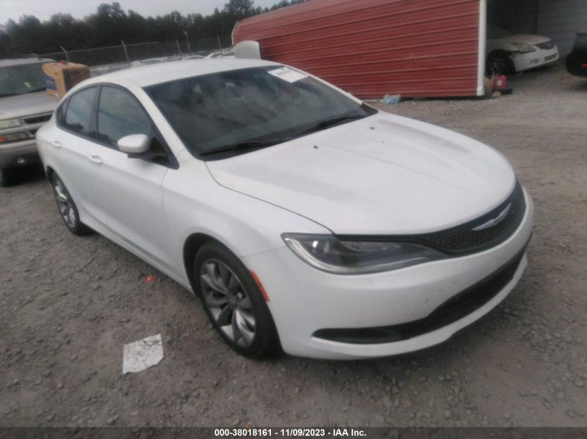 2015 CHRYSLER 200 S - 1C3CCCBB1FN743707