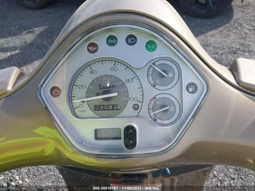 2013 VESPA GTS 300 SUPER ZAPM459L6D5801653