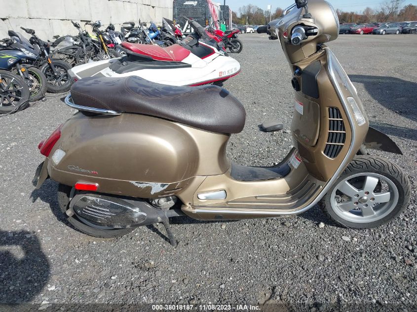 2013 VESPA GTS 300 SUPER ZAPM459L6D5801653