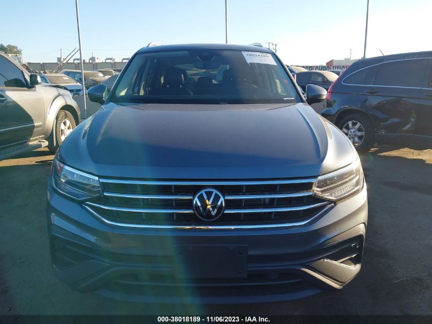 2022 VOLKSWAGEN TIGUAN 2.0T SE - 3VV3B7AX2NM155697