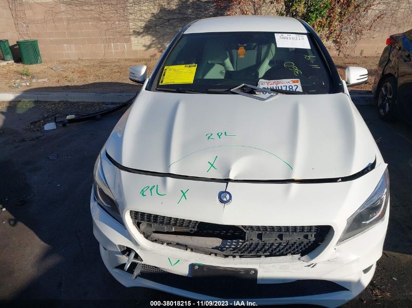 2014 MERCEDES-BENZ CLA 250 - WDDSJ4EB2EN138226
