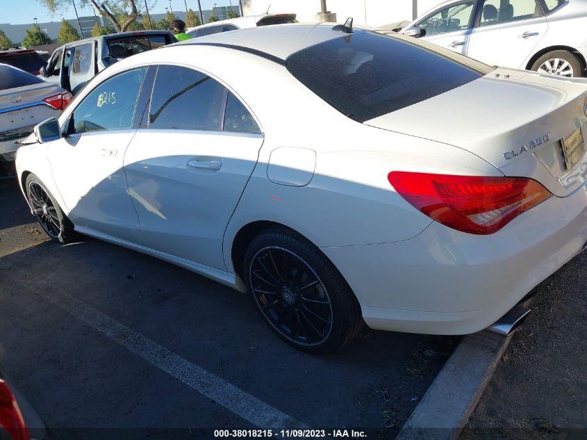 2014 MERCEDES-BENZ CLA 250 - WDDSJ4EB2EN138226