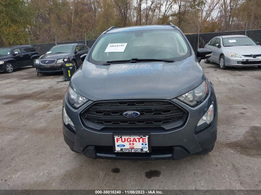 2020 FORD ECOSPORT SES - MAJ6S3JL6LC332211