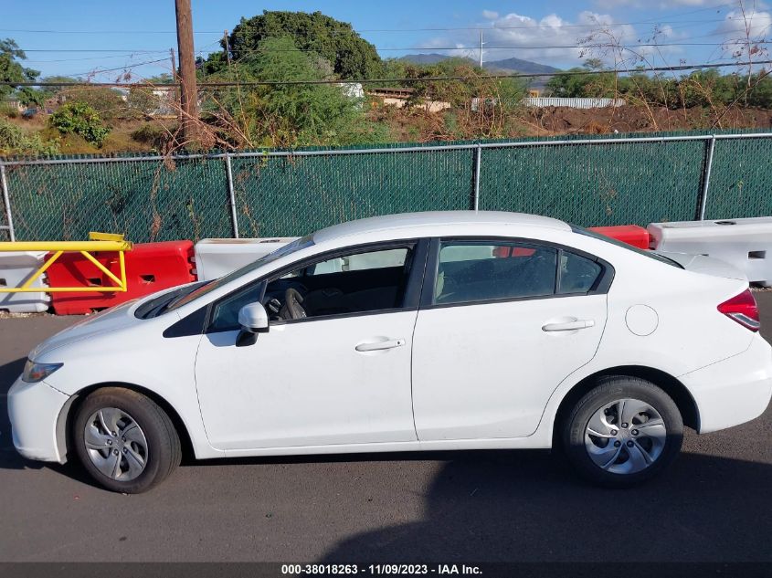 2014 HONDA CIVIC LX - 19XFB2F53EE065555