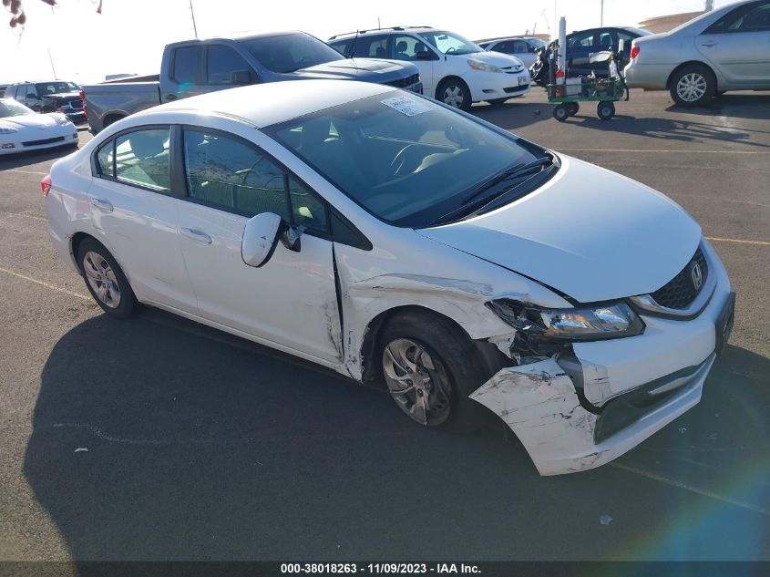 2014 HONDA CIVIC LX - 19XFB2F53EE065555