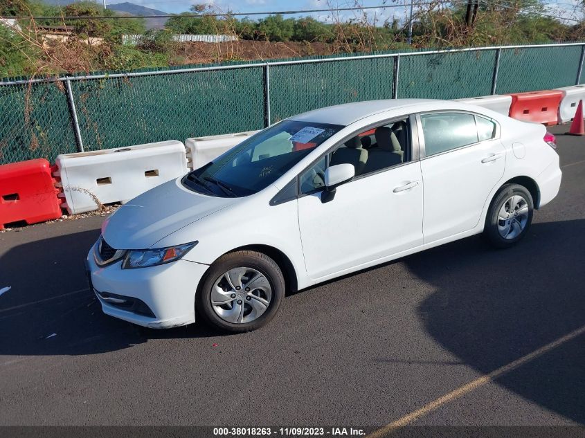 2014 HONDA CIVIC LX - 19XFB2F53EE065555
