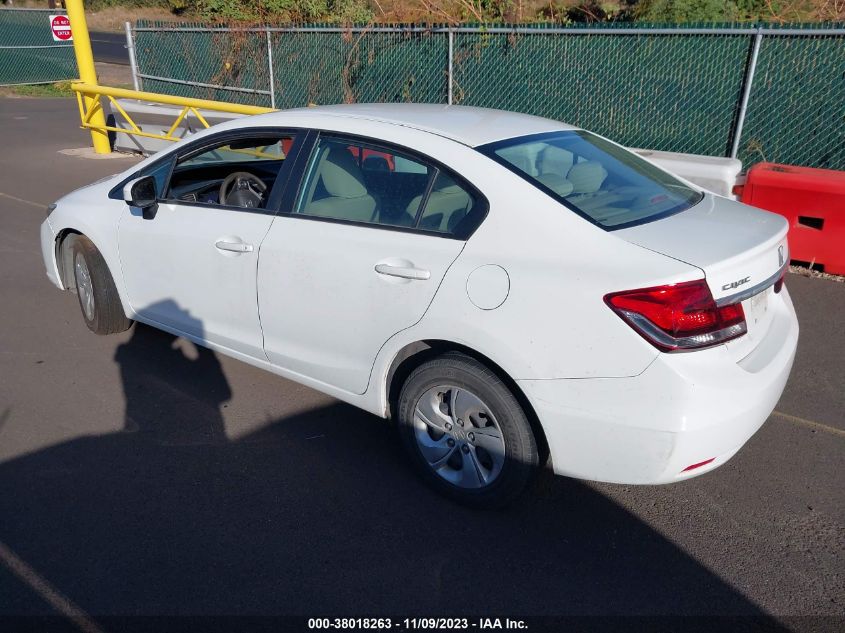 2014 HONDA CIVIC LX - 19XFB2F53EE065555