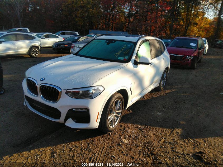 5UXTR9C51KLE21338 2019 BMW X3, photo no. 2