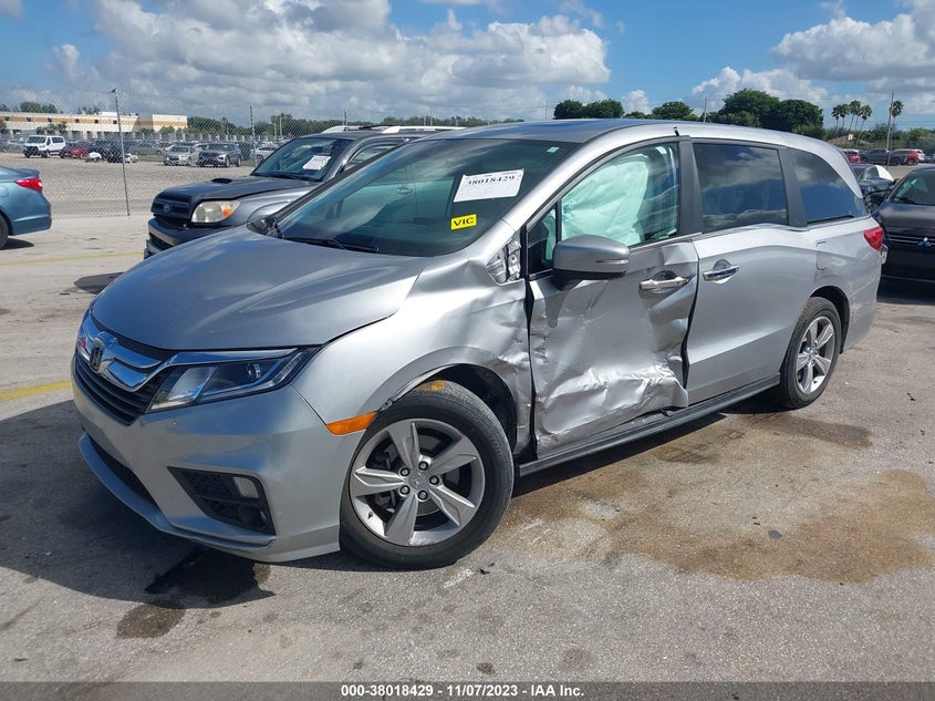 VIN 5FNRL6H74LB072375 2020 HONDA ODYSSEY EXL