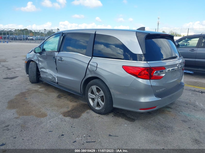 VIN 5FNRL6H74LB072375 2020 HONDA ODYSSEY EXL