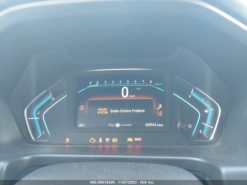 VIN 5FNRL6H74LB072375 2020 HONDA ODYSSEY EXL