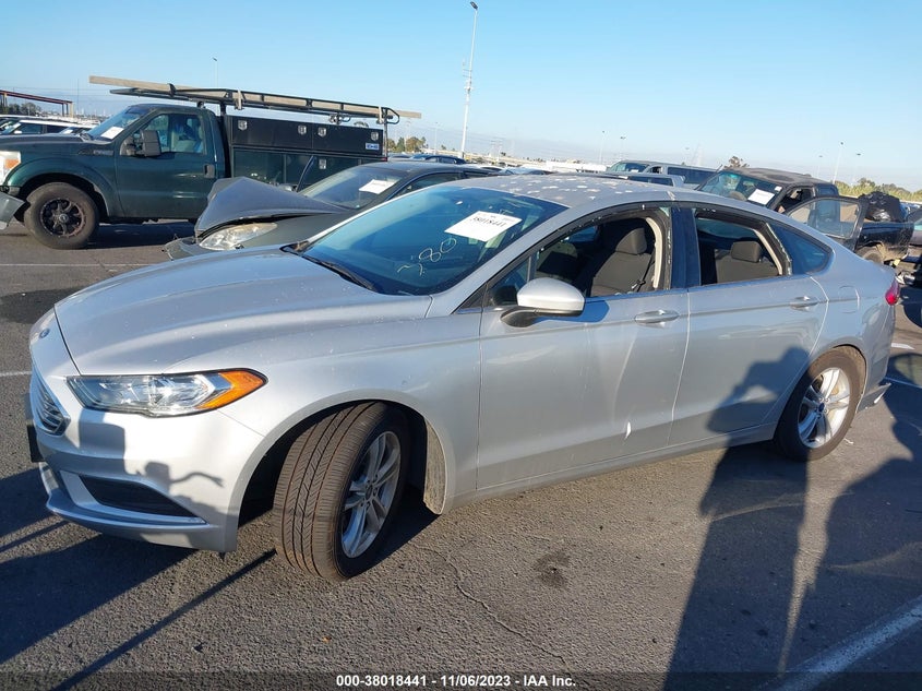 VIN 3FA6P0HD1JR154382 2018 FORD FUSION SE