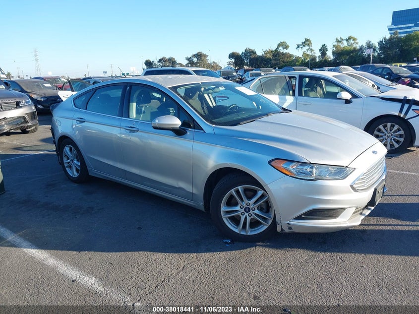 VIN 3FA6P0HD1JR154382 2018 FORD FUSION SE
