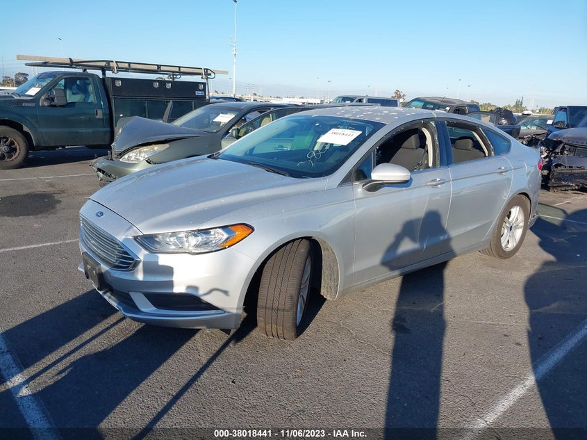 VIN 3FA6P0HD1JR154382 2018 FORD FUSION SE