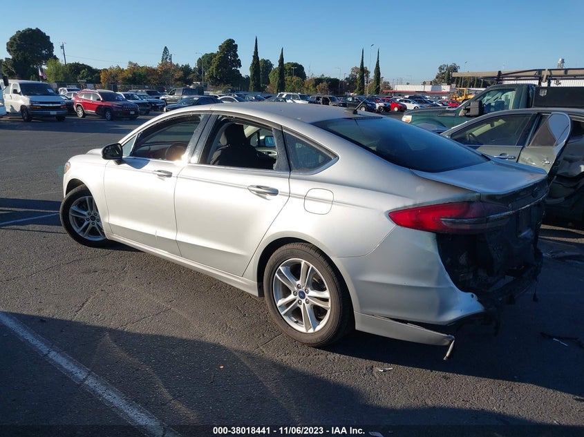 VIN 3FA6P0HD1JR154382 2018 FORD FUSION SE
