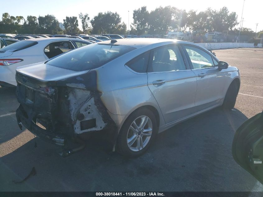 VIN 3FA6P0HD1JR154382 2018 FORD FUSION SE