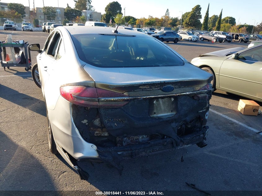 VIN 3FA6P0HD1JR154382 2018 FORD FUSION SE