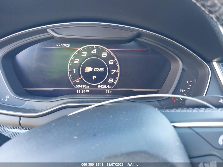 2020 AUDI SQ5 PREMIUM PLUS TFSI QUATTRO TIPTRONIC WA1B4AFY3L2001842