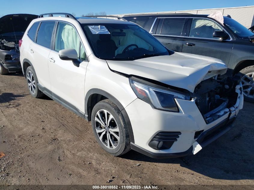 2022 SUBARU FORESTER LIMITED - JF2SKANC6NH401140