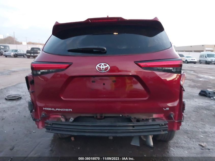 2021 TOYOTA HIGHLANDER LE - 5TDZZRAH3MS528950
