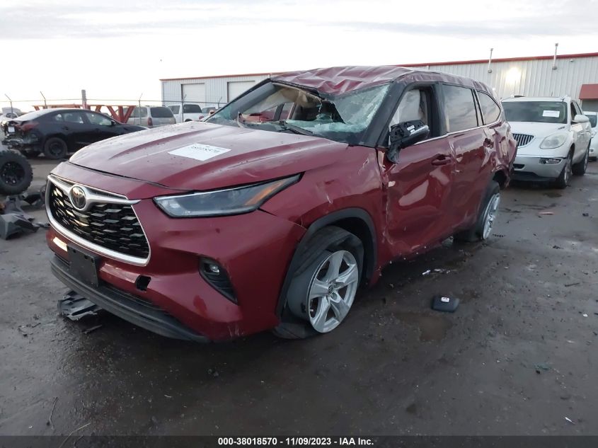 2021 TOYOTA HIGHLANDER LE - 5TDZZRAH3MS528950