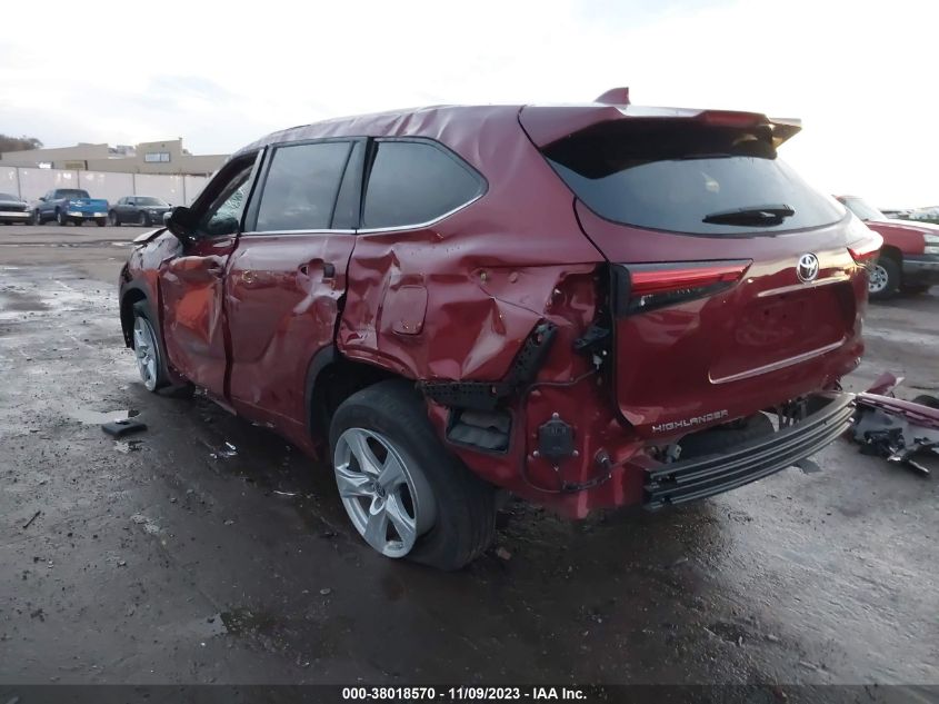 2021 TOYOTA HIGHLANDER LE - 5TDZZRAH3MS528950