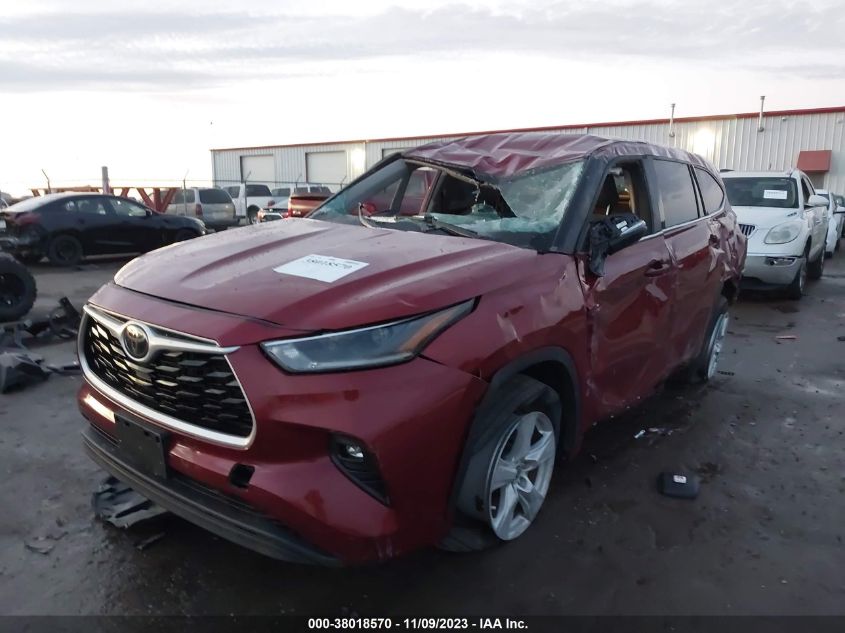 2021 TOYOTA HIGHLANDER LE - 5TDZZRAH3MS528950