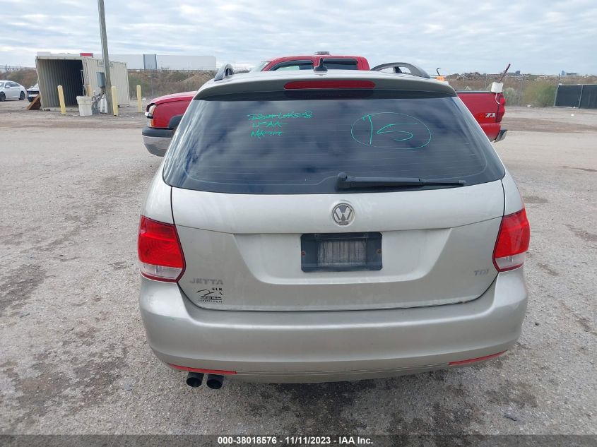 2013 VOLKSWAGEN JETTA SPORTWAGEN 2.0L TDI - 3VWML7AJ6DM685372