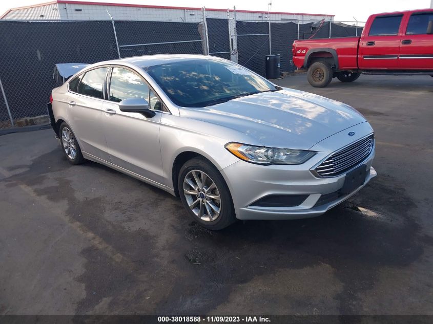 2017 FORD FUSION SE - 3FA6P0H72HR148675