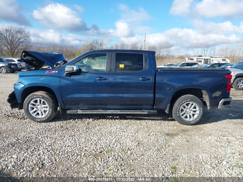 2021 CHEVROLET SILVERADO 1500 4WD  SHORT BED LT - 3GCUYDEDXMG266544
