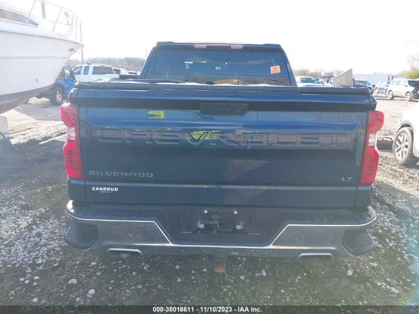 2021 CHEVROLET SILVERADO 1500 4WD  SHORT BED LT - 3GCUYDEDXMG266544