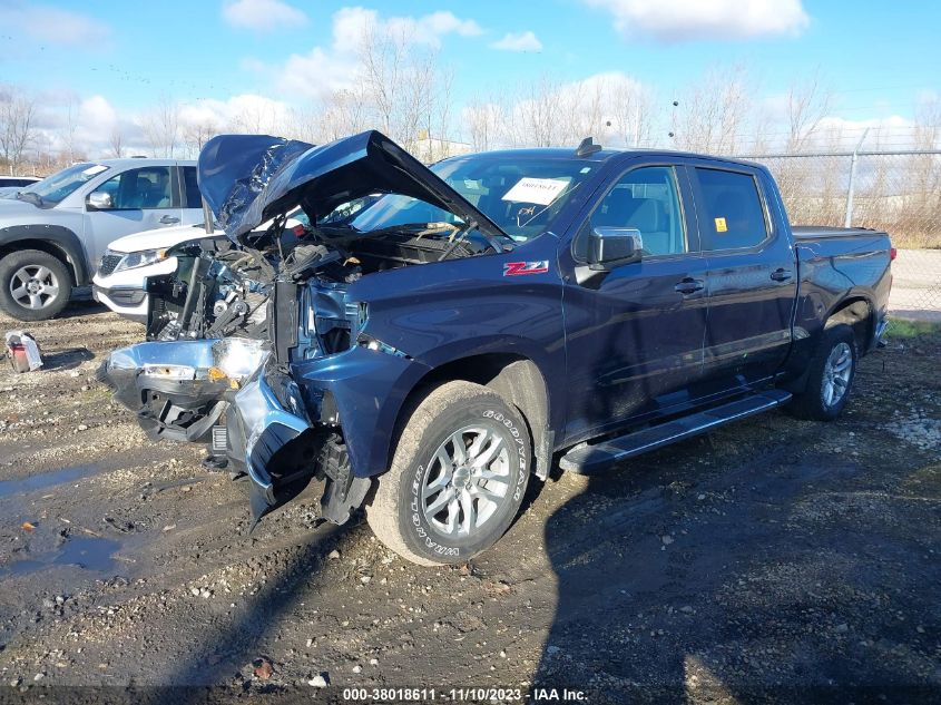 2021 CHEVROLET SILVERADO 1500 4WD  SHORT BED LT - 3GCUYDEDXMG266544