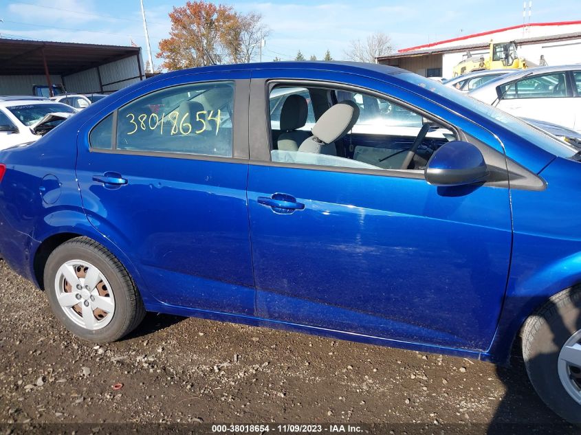 2013 CHEVROLET SONIC LS AUTO - 1G1JA5SH5D4111572
