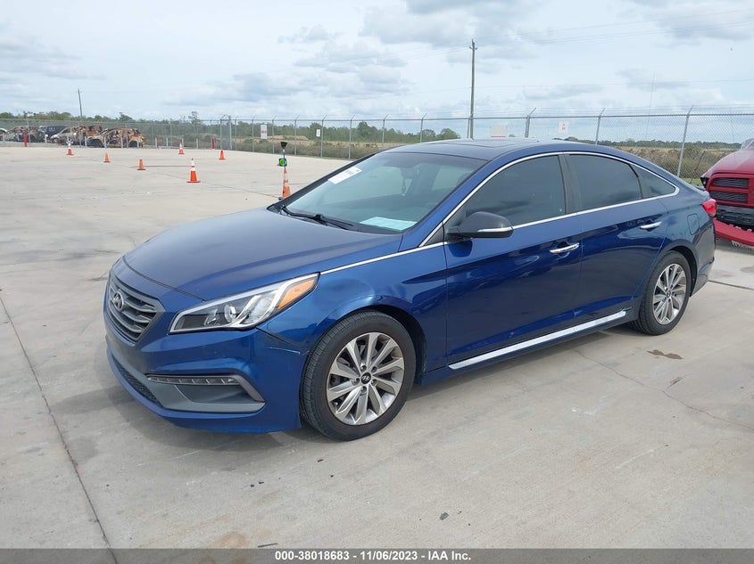 VIN 5NPE34AF5HH475780 2017 HYUNDAI SONATA SPORT