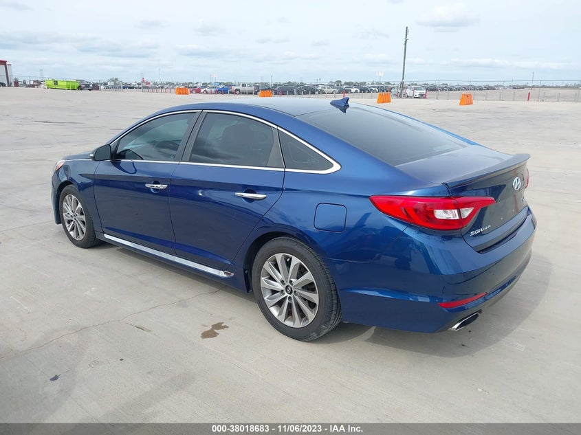 VIN 5NPE34AF5HH475780 2017 HYUNDAI SONATA SPORT